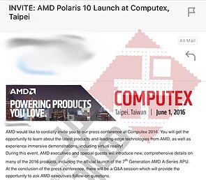 AMD Polaris 10 Launchankündigung